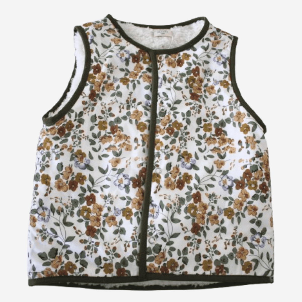 Little Scandi baby Kids Vest / Gilet - Viola Cornuta