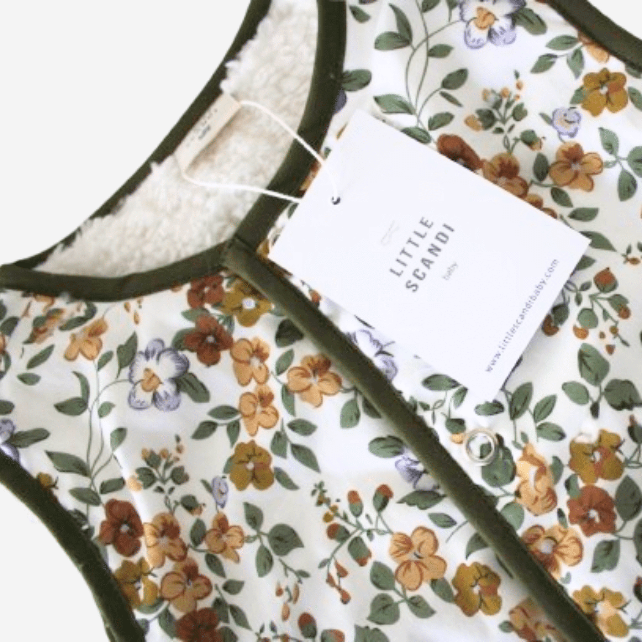 Little Scandi baby Kids Vest / Gilet - Viola Cornuta