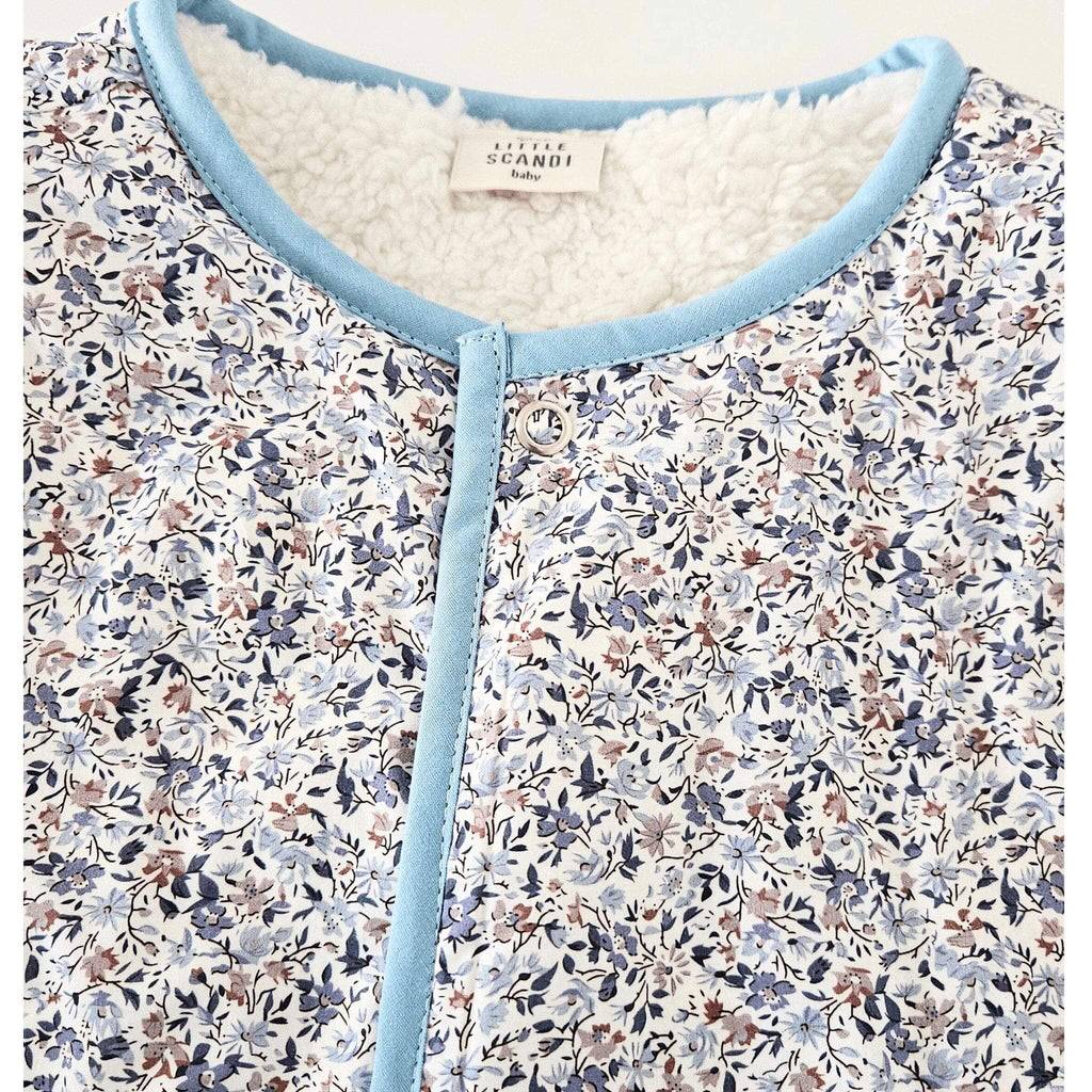 Little Scandi baby Kids Stylish Vest / Gilet - Poppy Leafy