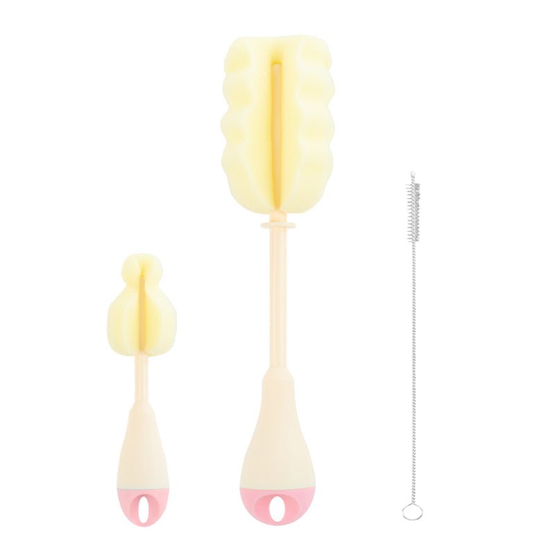 Kikka Boo Bottle Brush Set - Pink - 3 Pack - Baby&More