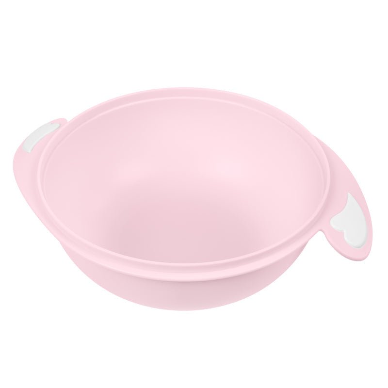 Kikka Boo Bowl 4 In 1 with Fork, Spoon, Bowl - Pink - Baby&More