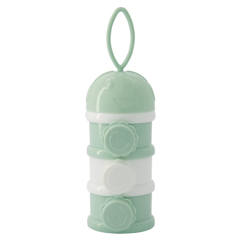 Kikka Boo Milk Formula Triple Stacking Portable Dispenser - Mint - Baby&More