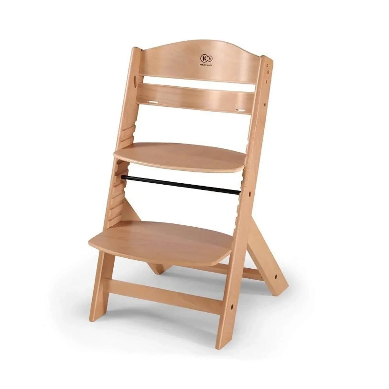 Kinderkraft Enock Wooden Highchair - Wooden Natural - Baby&More
