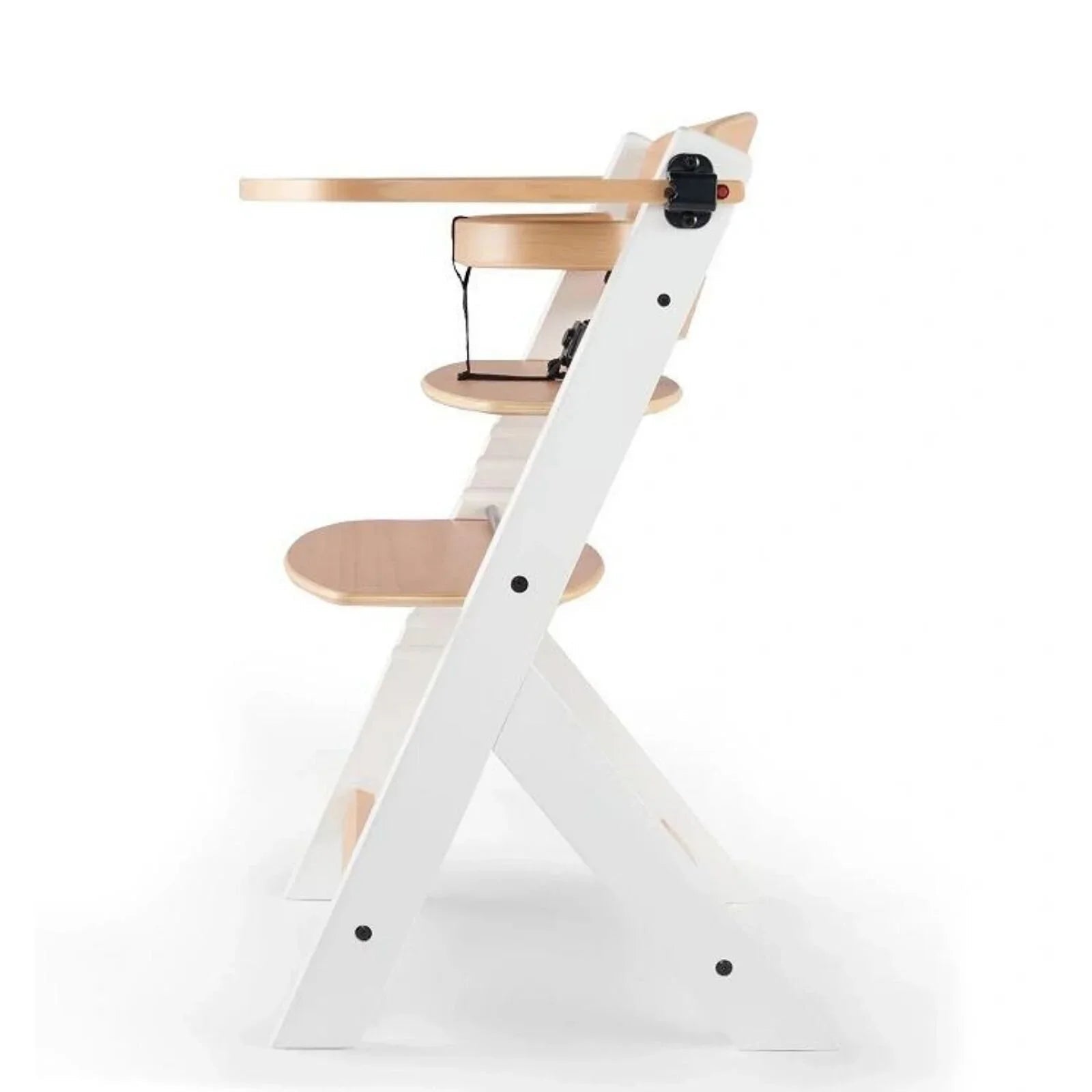 Kinderkraft Enock Wooden Highchair - Wooden White - Baby&More