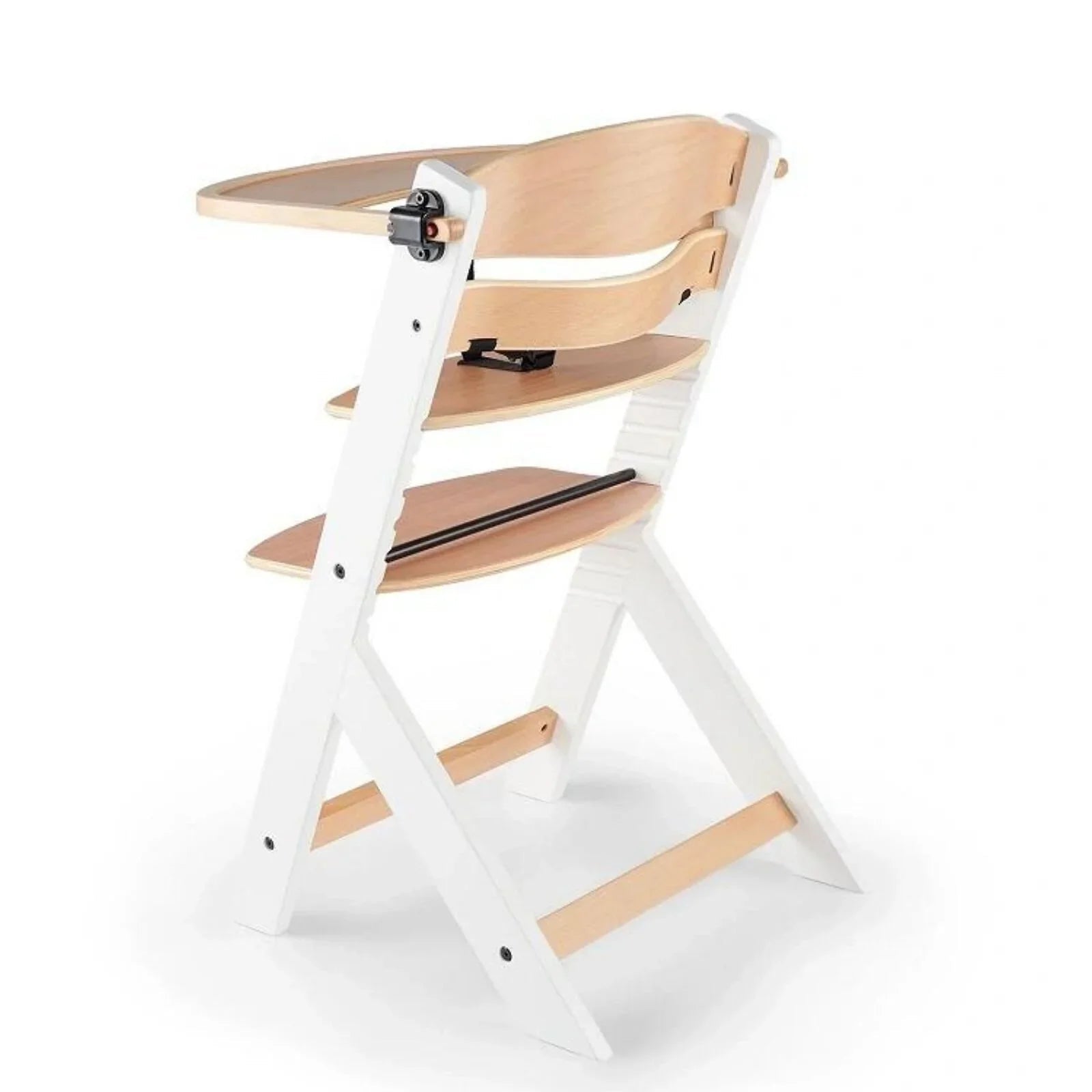 Kinderkraft Enock Wooden Highchair - Wooden White - Baby&More