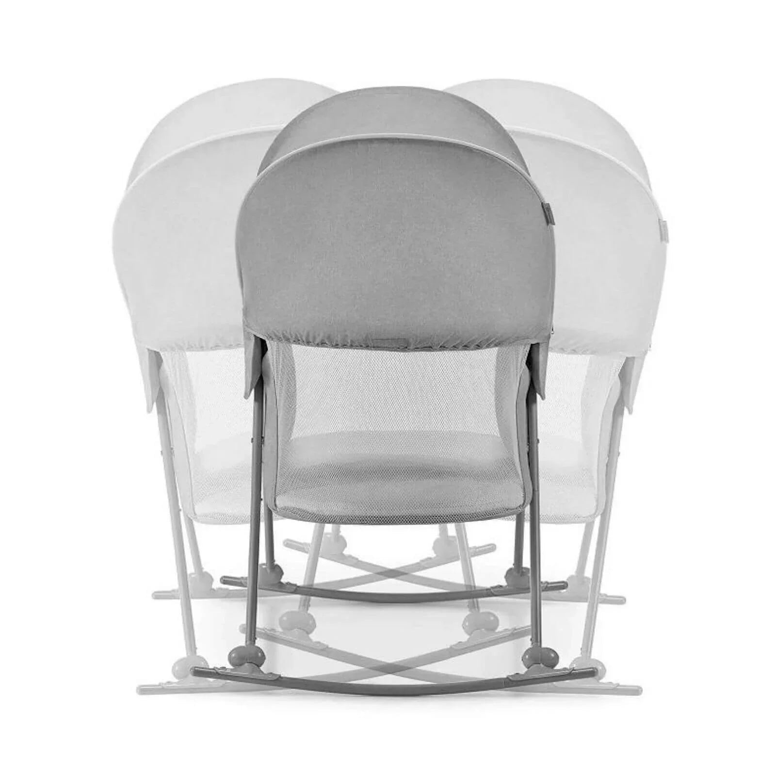 Kinderkraft LOVI 3 - in - 1 Baby Crib - Grey - Baby&More