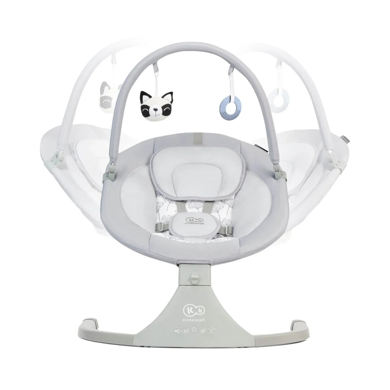 Kinderkraft Luli Swing & Bouncer - Grey - Baby&More