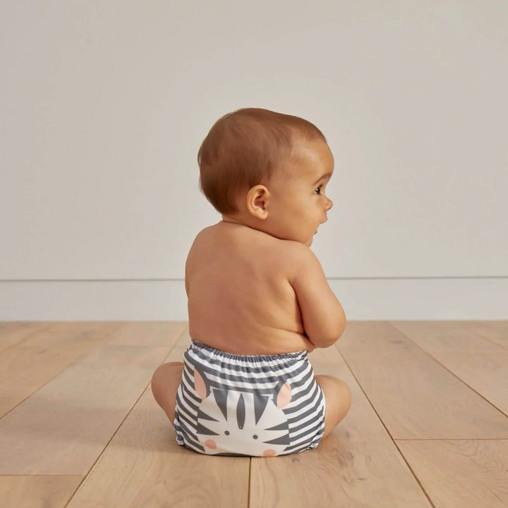 Kit Kin Nappy Kit & Kin - Reusable Nappy - Zebra – Baby&More