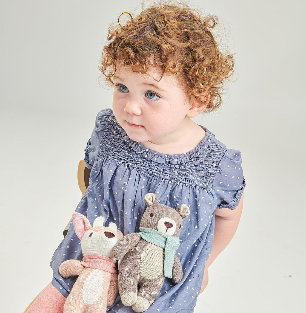 ThreadBear Design Fred The Bear Knitted Toy