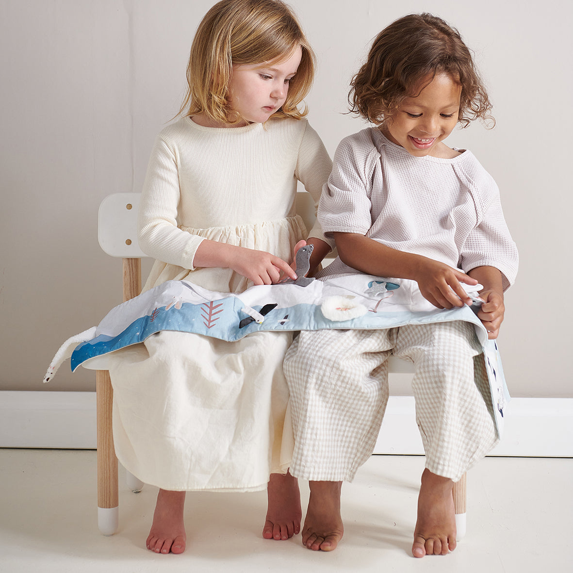 ThreadBear Design Snowy Friends Fabric Activity Book