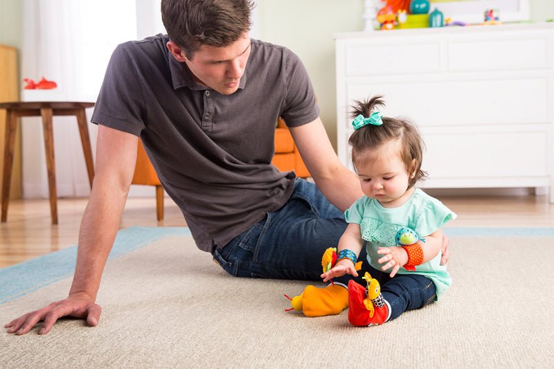 Lamaze Gardenbug Wrist Rattle Footfinder Set - Baby&More