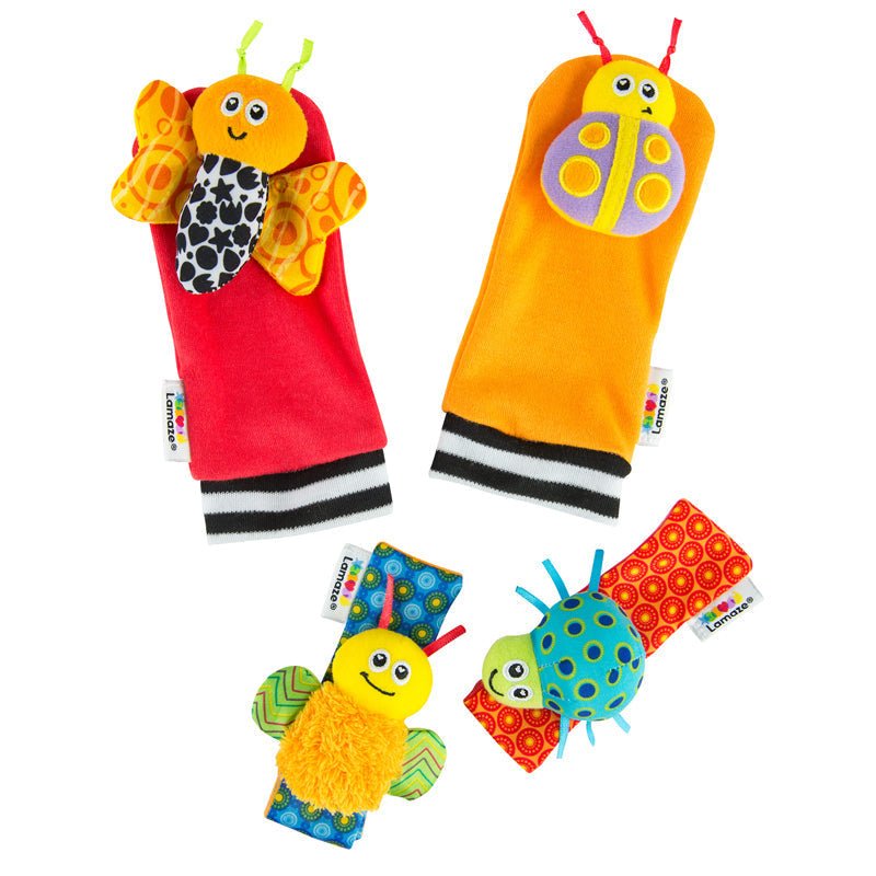 Lamaze Gardenbug Wrist Rattle Footfinder Set - Baby&More