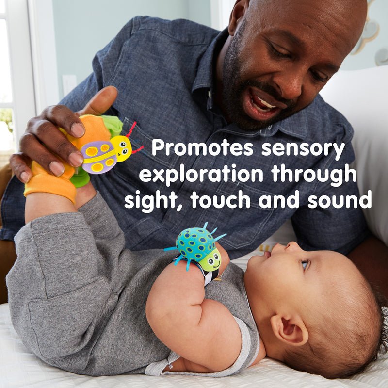 Lamaze Gardenbug Wrist Rattle Footfinder Set - Baby&More