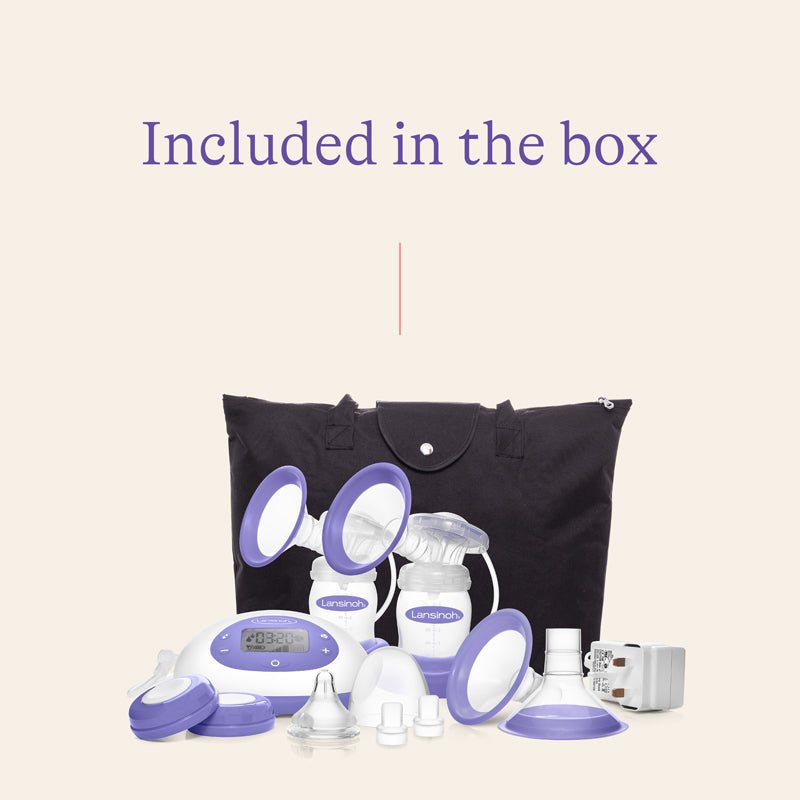 Lansinoh 2 in 1 Double Electric Breast Pump - Baby&More