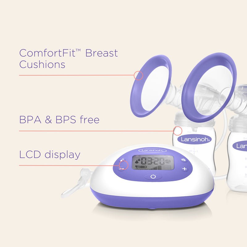 Lansinoh 2 in 1 Double Electric Breast Pump - Baby&More