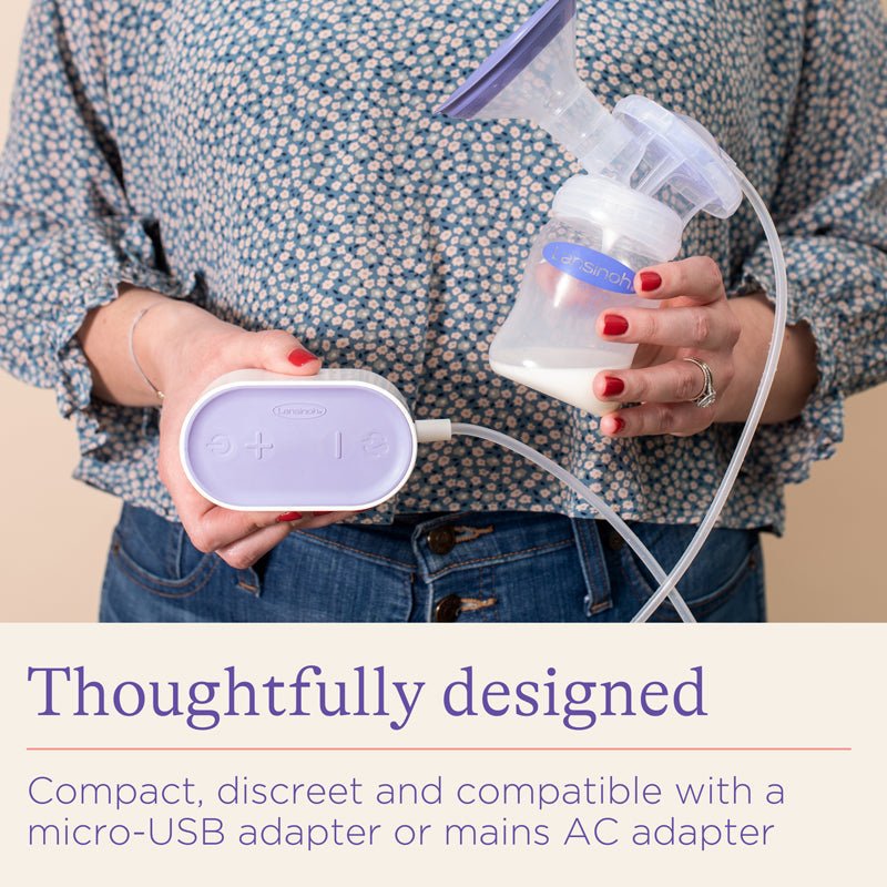 Lansinoh Compact Single Electric Breast Pump - Baby&More