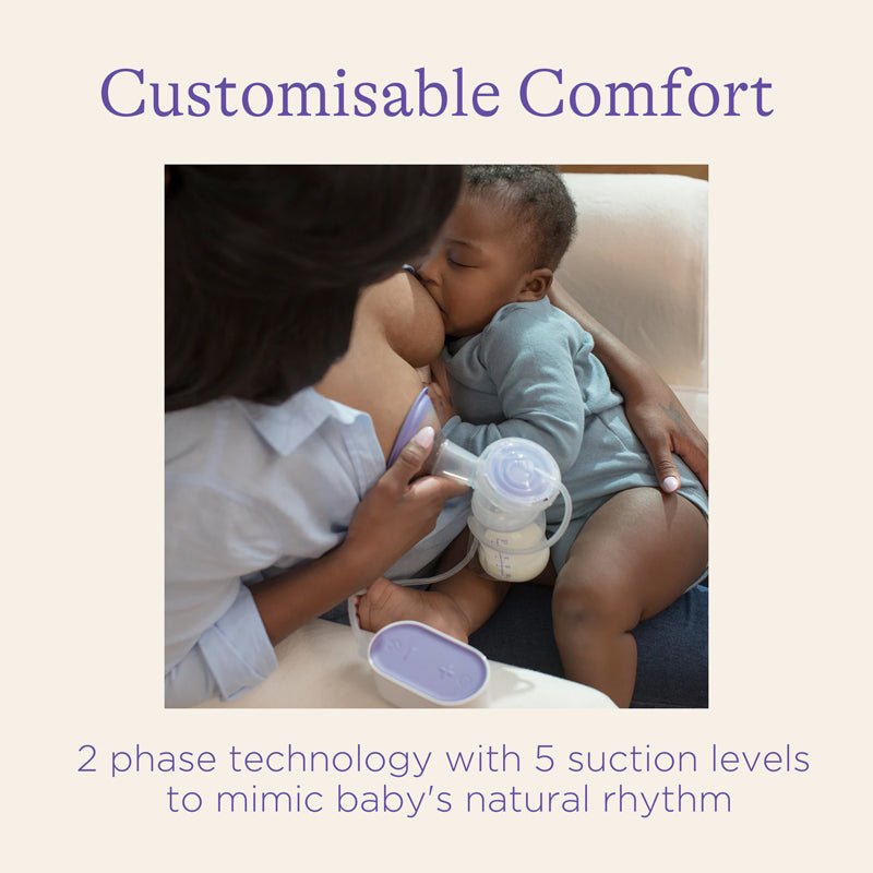 Lansinoh Compact Single Electric Breast Pump - Baby&More