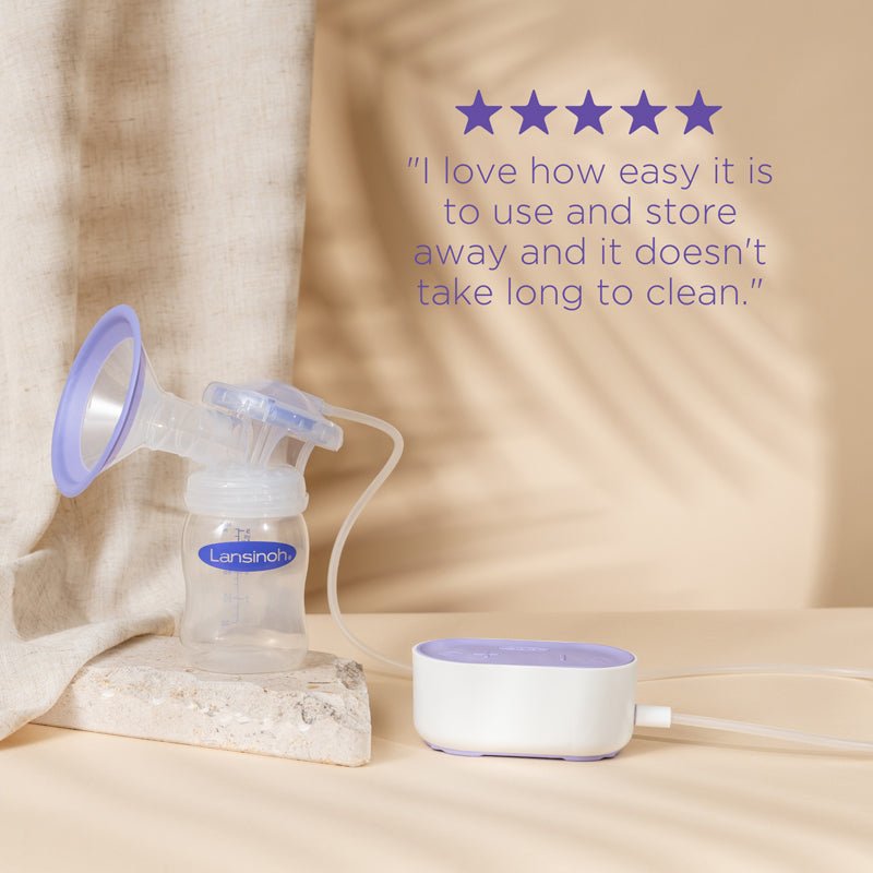 Lansinoh Compact Single Electric Breast Pump - Baby&More