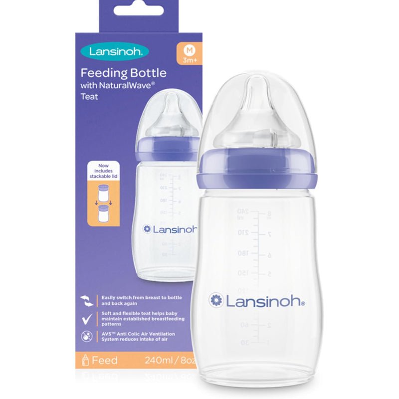 Lansinoh Feeding Bottle - 240ml - Baby&More