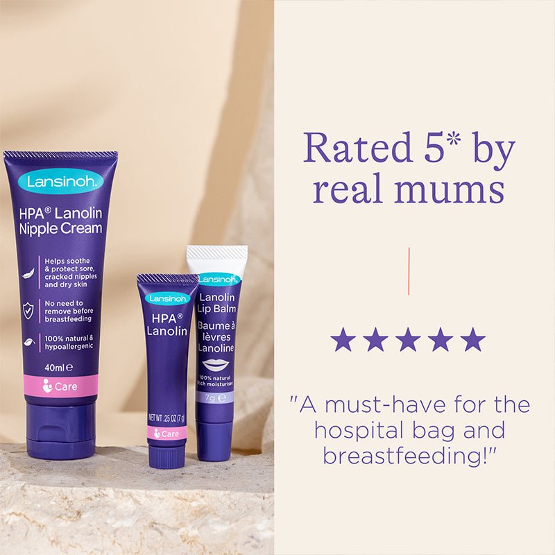 Lansinoh HPA Lanolin Minis Nipple Cream - 7ml - 3 Pack - Baby&More