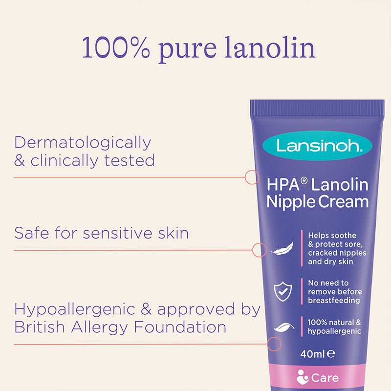 Lansinoh Lanolin Nipple Cream - 40ml - Baby&More
