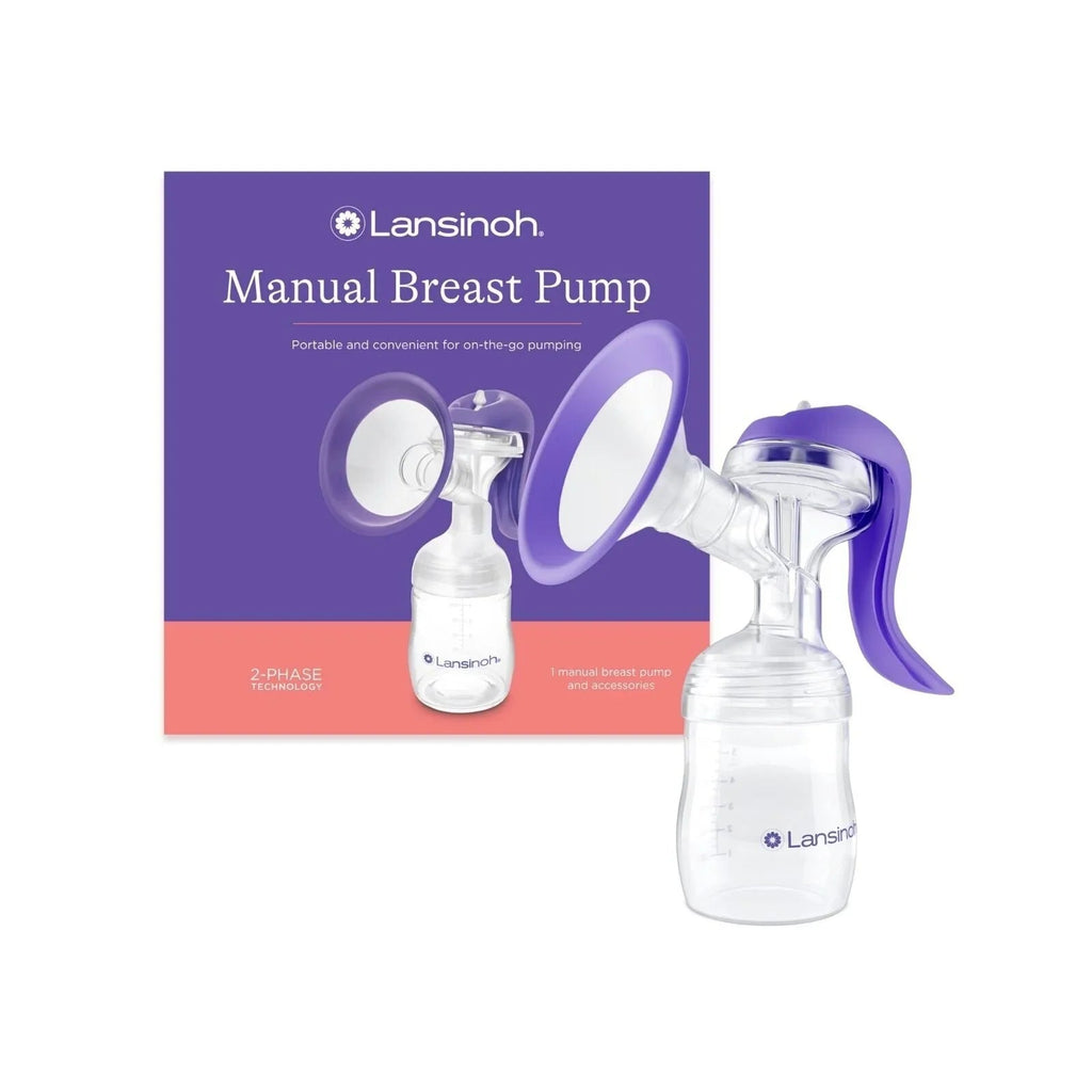 Lansinoh Manual Breast Pump - Baby&More