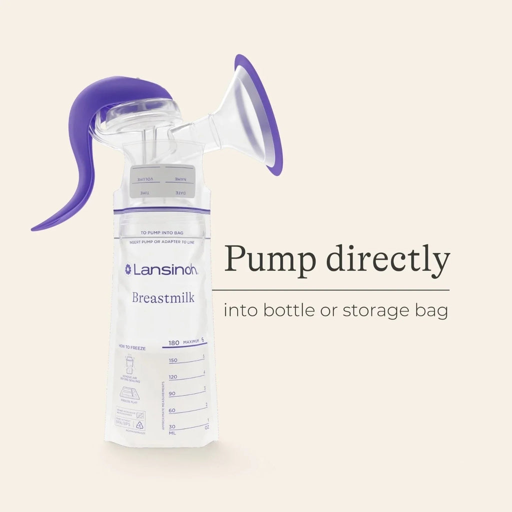 Lansinoh Manual Breast Pump - Baby&More