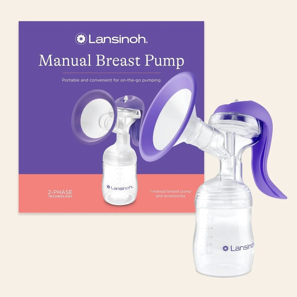 Lansinoh Manual Breast Pump - Baby&More