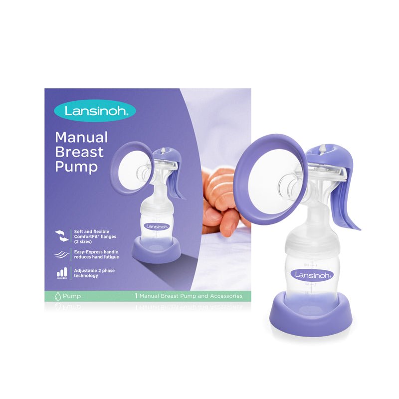 Lansinoh Manual Breast Pump - Baby&More