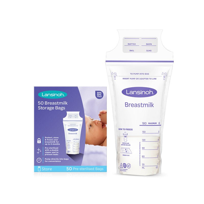 Lansinoh Milk Storage Bags - 50 Pack - Baby&More
