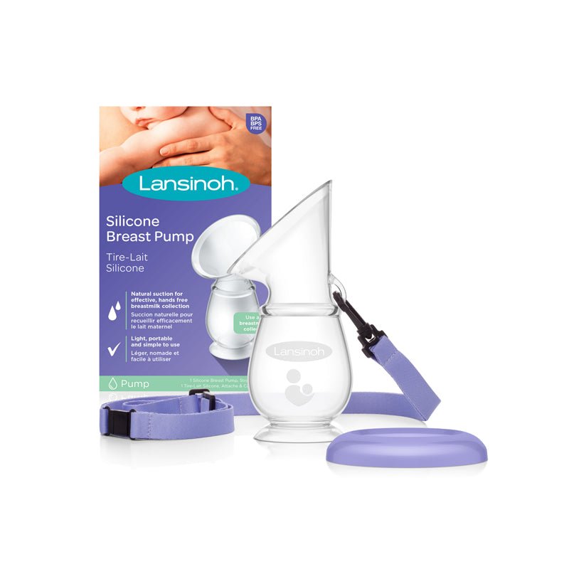 Lansinoh Silicone Breast Pump / Breastmilk Collector - Baby&More