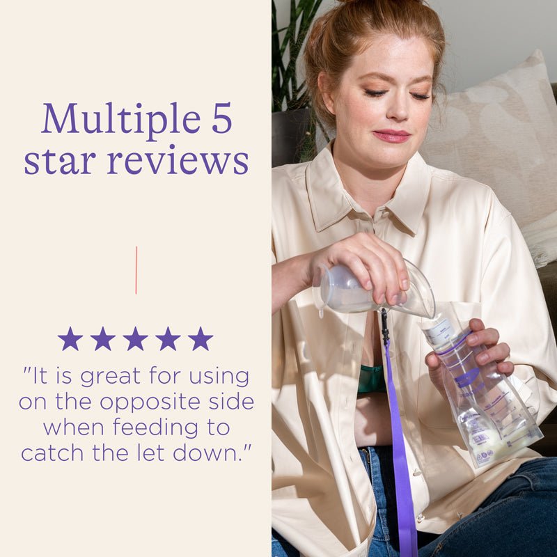 Lansinoh Silicone Breast Pump / Breastmilk Collector - Baby&More