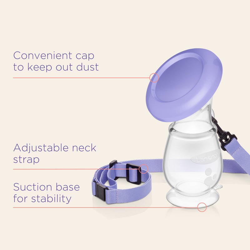 Lansinoh Silicone Breast Pump / Breastmilk Collector - Baby&More