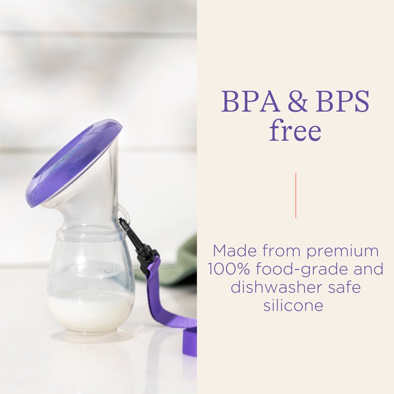 Lansinoh Silicone Breast Pump / Breastmilk Collector - Baby&More