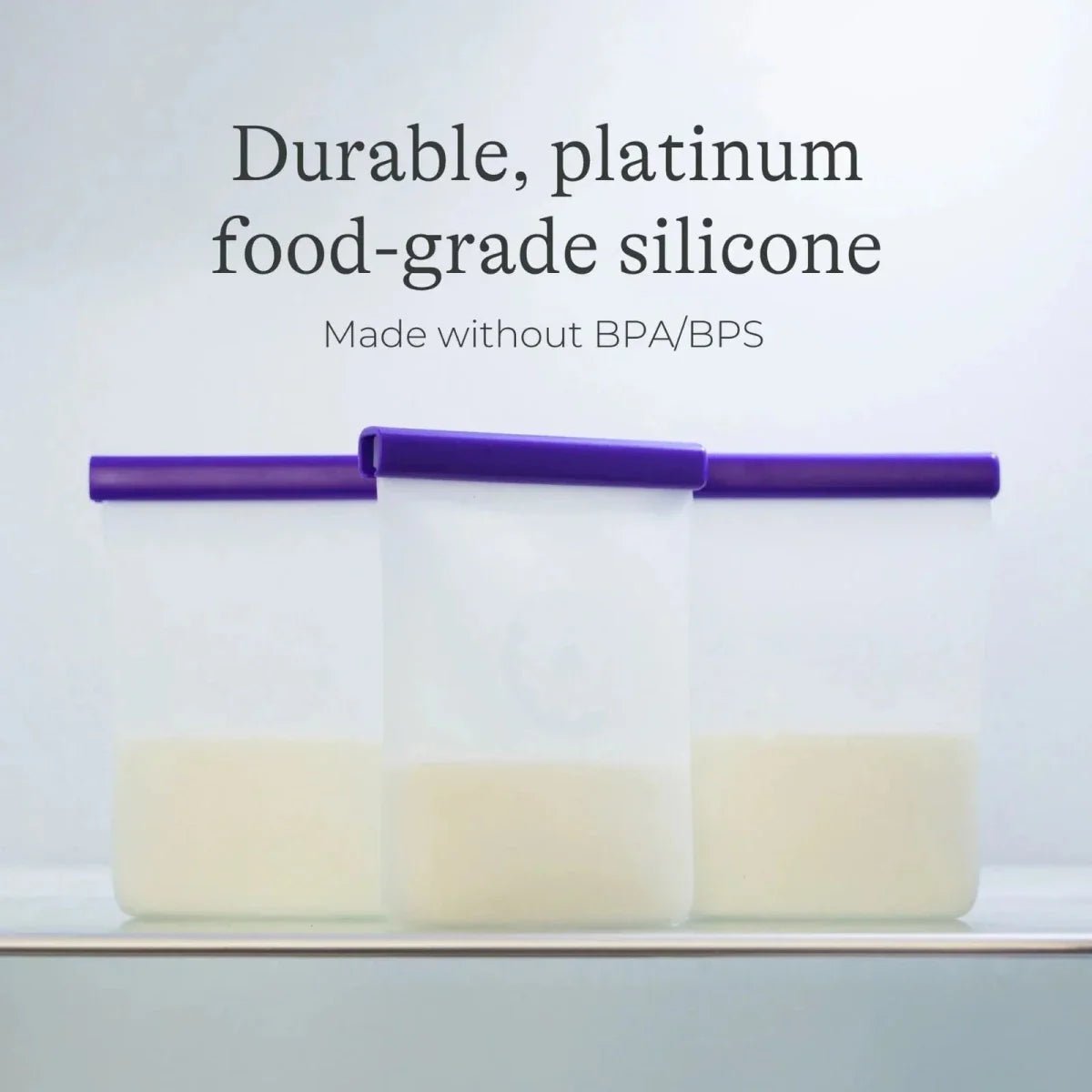 Lansinoh Silicone Breastmilk Storage Bags - 5 Pack - Baby&More