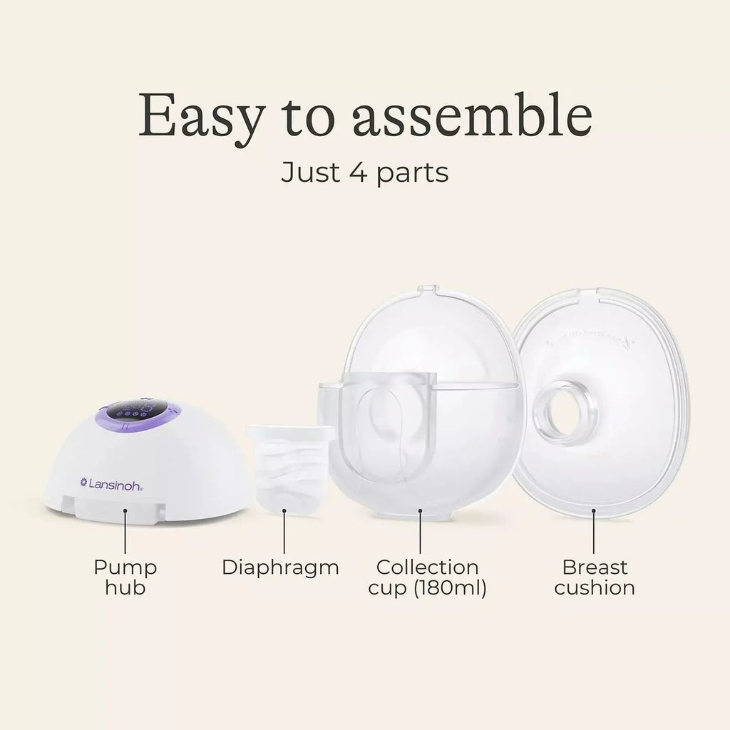 Lansinoh Single Wearable Breast Pump - Baby&More