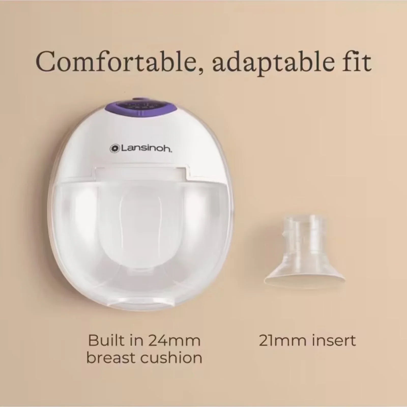 Lansinoh Single Wearable Breast Pump - Baby&More