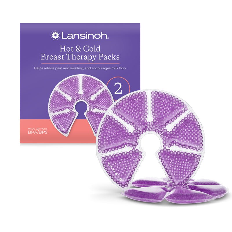 Lansinoh Thera°Pearl 3-in-1 Hot or Cold Breast Therapy Pads - 2 Pack - Baby&More