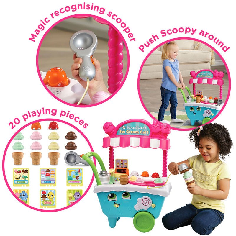 Leap Frog Scoop & Learn Ice Cream Cart - Baby&More