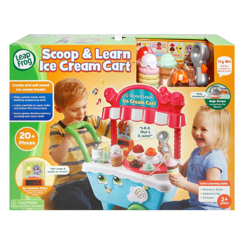 Leap Frog Scoop & Learn Ice Cream Cart - Baby&More
