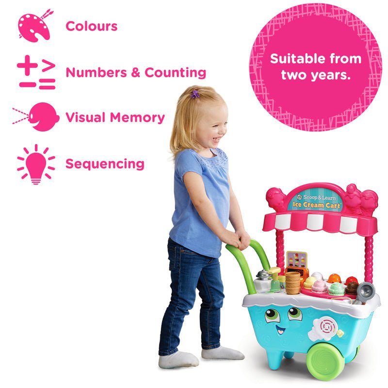 Leap Frog Scoop & Learn Ice Cream Cart - Baby&More