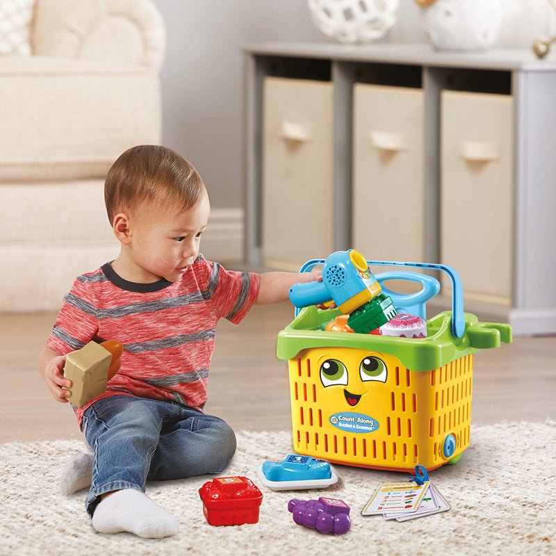 LeapFrog Count Along Basket & Scanner - Baby&More