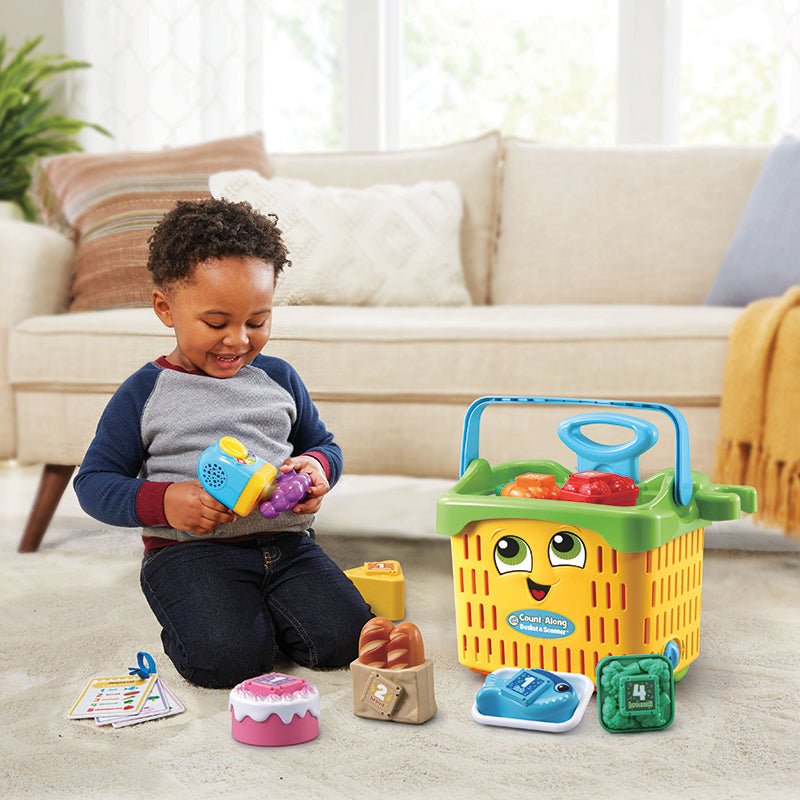 LeapFrog Count Along Basket & Scanner - Baby&More