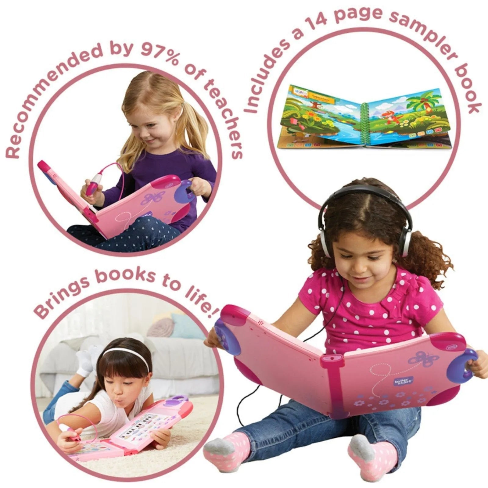 LeapFrog LeapStart Interactive Reading Toy - Pink - Baby&More