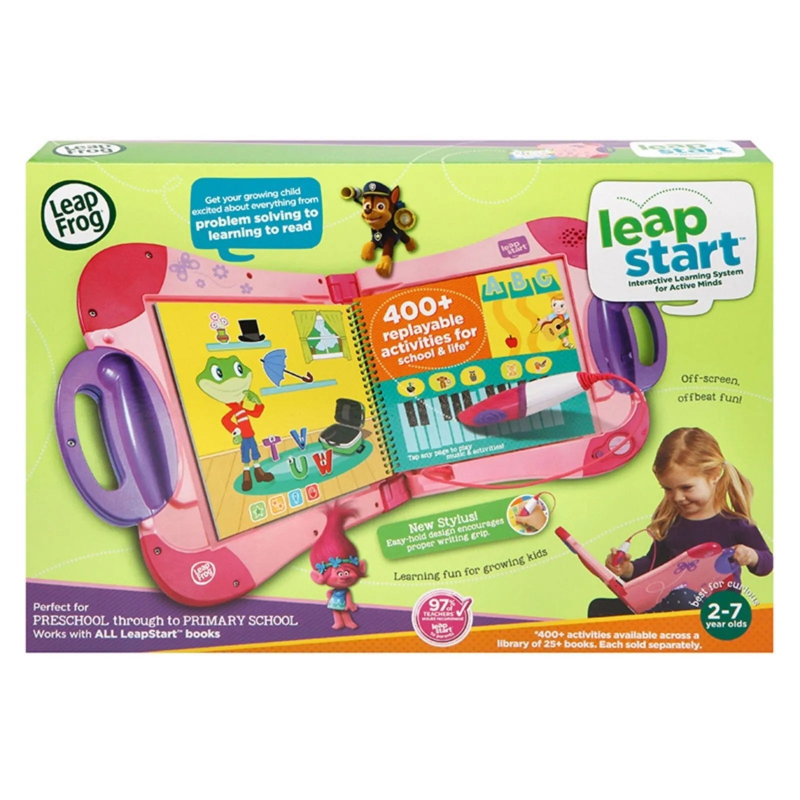 LeapFrog LeapStart Interactive Reading Toy - Pink - Baby&More