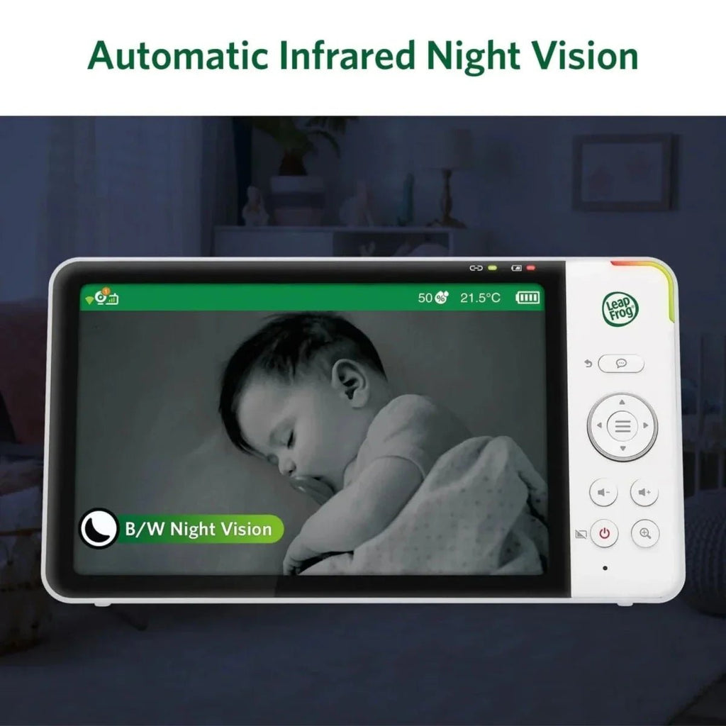 LeapFrog LF5817HD 7" Wi-Fi Smart Video Baby Monitor - Baby&More