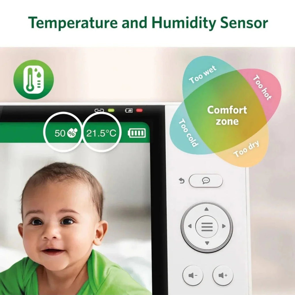 LeapFrog LF5817HD 7" Wi-Fi Smart Video Baby Monitor - Baby&More