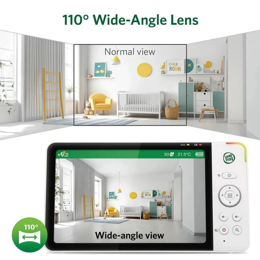 LeapFrog LF5817HD 7" Wi-Fi Smart Video Baby Monitor - Baby&More