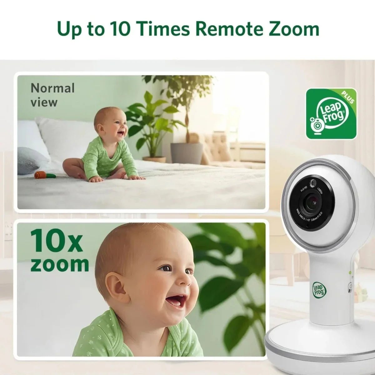 LeapFrog LF5817HD 7" Wi-Fi Smart Video Baby Monitor - Baby&More