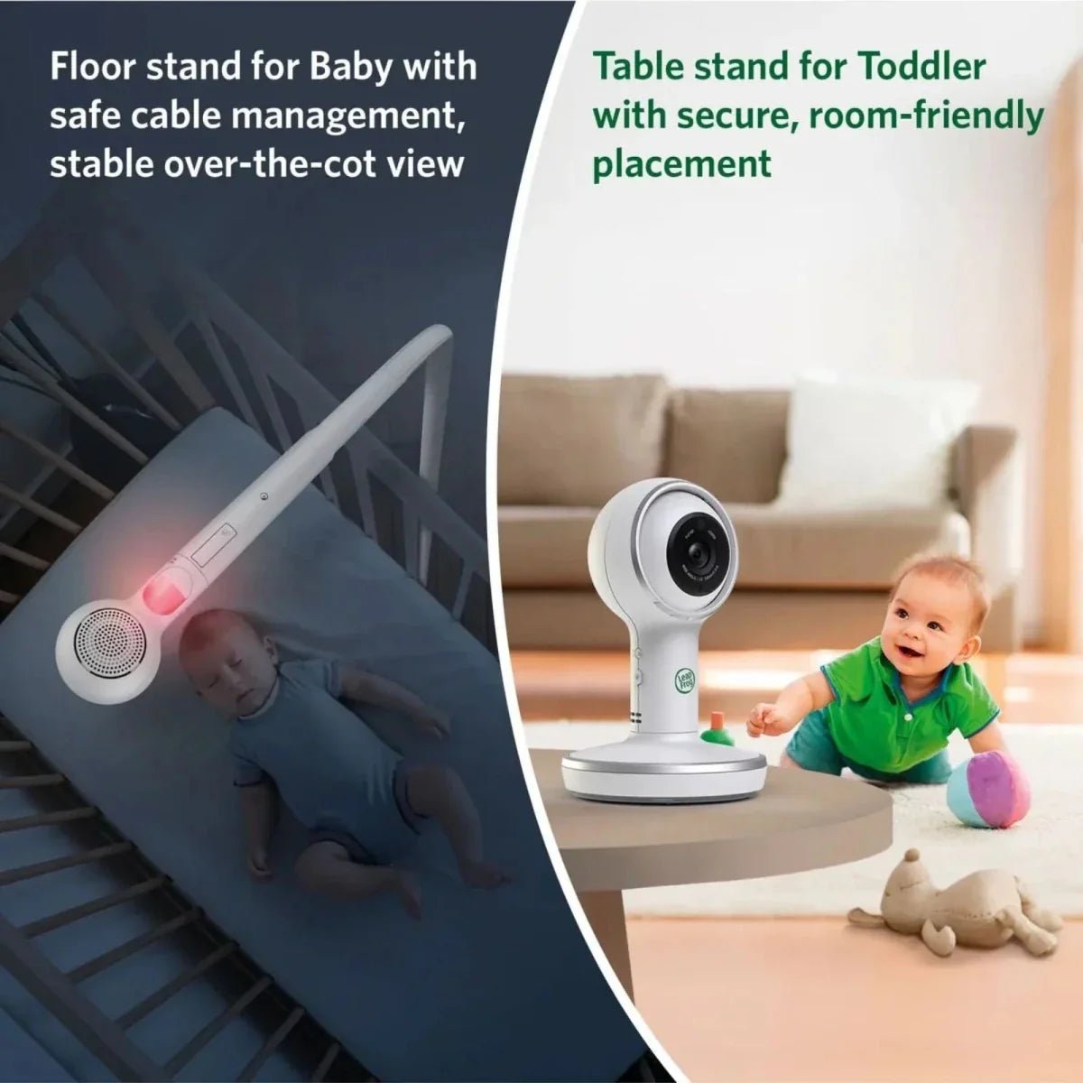 LeapFrog LF5817HD 7" Wi-Fi Smart Video Baby Monitor - Baby&More